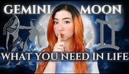 What is GEMINI MOON SIGN ♊🌙Traits, What You NEED To Feel Fulfilled, Secrets & Desires
