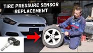 HOW TO REPLACE TPMS SENSOR .TIRE PRESSURE SENSOR LOCATION AND REPLACEMENT