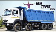 New TATA Signa 3525 Tk Bs6 Tipper Truck Review | Price | Load Capacity | Driving
