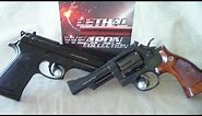 The guns from the movie Lethal Weapon