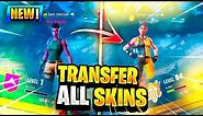 HOW TO TRANSFER SKINS TO ANY PS4, XBOX, OR PC FORTNITE ACCOUNT! (Fortnite Battle Royale)