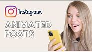 Instagram Post Animation (Step-by-Step Tutorial with free apps)