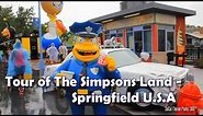 [HD] The Simpsons Land Tour - Springfield U.S.A - Universal Studios Florida