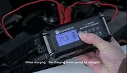 ECO-WORTHY 5Amp 12V Automatic Smart Battery Charger and Maintainer with LCD Display for Lead Acid and Lithium (LiFePO4) Battery