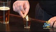 How to make a flaming dr pepper