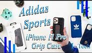 Adidas Sports Grip iPhone 11 Pro Case | Black Red