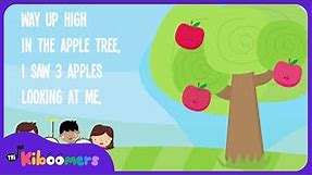 Five Apples In The Apple Tree Lyric Video - The Kiboomers Preschool Songs & Nursery Rhymes