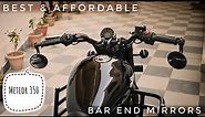 Best & Affordable Bar End Mirrors|| Full Installation Process In My Meteor 350
