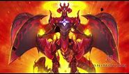 Red Supernova Dragon Animated Wallpaper Commission