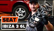 How to change rear springs on SEAT IBIZA 3 6L [TUTORIAL AUTODOC]