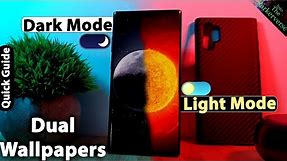 Automatic Dark Mode Wallpaper Changer for Android - Set Multiple Wallpapers at once - 2022 Guide