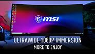 Meet the ultrawide 1080p MAG301CR | Gaming Monitor | MSI