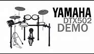 Yamaha DTX502 Series - In Depth Demo