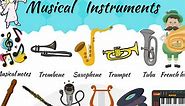 100  Musical Instruments Names in English • 7ESL