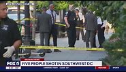 Five people shot in Southwest DC