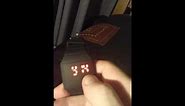 How to set time on rubber / silicone led watch,
