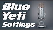 BLUE YETI SETUP | How to correctly set microphone gain and Windows volume | Tutorial, hints and tips