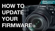 Canon Firmware Update Step-By-Step | Canon EOS R and RP