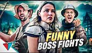Funny boss fights in games