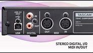 TASCAM US-1800 16-in / 4-out USB 2.0 Audio / MIDI Interface