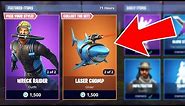 Fortnite NEW Legendary Laser Chomp & Epic Scuba Diver Skins!! (Fortnite Battle Royale)