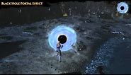 Path of Exile - Black Hole Portal Effect