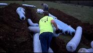 How to install EZ Flow pipe for septic