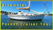 Shannon 28 Sailboat - Interior Tour - Bluewater Pocket Cruiser [Ep 12 - 2023]