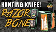 New Outdoor Edge knife! Review: RazorBone, a folding knife with 3 different blades!