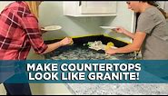 Painting Kitchen Countertops to Look Like Granite - Today's Homeowner with Danny Lipford