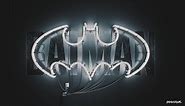 Batman Neon 3D Logo Animation
