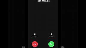 iPhone Incoming Call Screen (iOS 14)