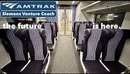 Riding THE FUTURE | Amtrak Siemens Venture Cars Trip Report