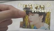 kpop diy: stray kids stickers