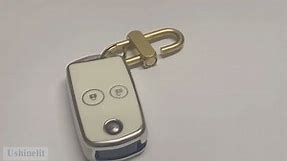 Brass Key Chain with 3 Rings