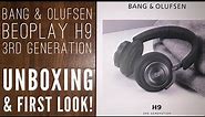 Bang & Olufsen BeoPlay H9 3rd Gen Unboxing - Amazing Luxury Wireless ANC Headphones!