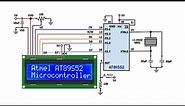 AT89S52 Microcontroller Interface with 16x2 LCD