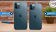 Apple iPhone 12 Pro vs iPhone 12 Pro Max