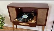 Vintage 1964 Mid Century Modern Decca HiFi Tube Record Player "The Norfolk 1" Restored by Jimmy O