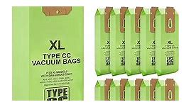 16 Packs Vacuum Bags for Oreck Type CC, Compatible with All Oreck XL Upright Vacuum Cleaner - Replaces Part # CCPK8DW