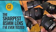 The 7 sharpest 85mm lenses...ever made?