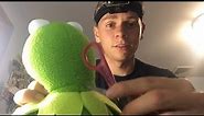 Turning my Kermit plush into a puppet