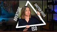 APERTURE, SHUTTER SPEED AND ISO/ THE EXPOSURE TRIANGLE MADE EASY!