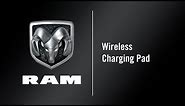 Wireless Charging Pad | How To | 2021 Ram 1500 DT