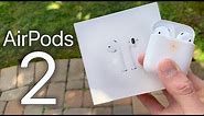 New 2019 AirPods 2 Unboxing! (Setup & Review)