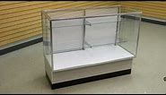 Glass Display Cases - How To Assemble A Full Vision Metal Framed Unit