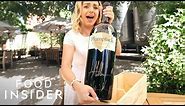 Giant Wine Bottle Can Fill 48 Glasses Of Wine