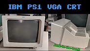 The IBM PS/1 VGA monitor is built like a tank! (and still useful)