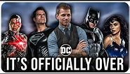 Zack Snyder Confirms The SNYDERVERSE Is DEAD!