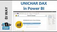 DAX Language - UNICHAR Function in Power BI